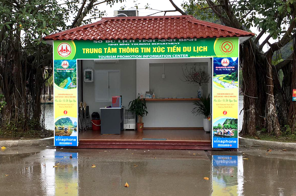 Support center  at Tam Coc Boating