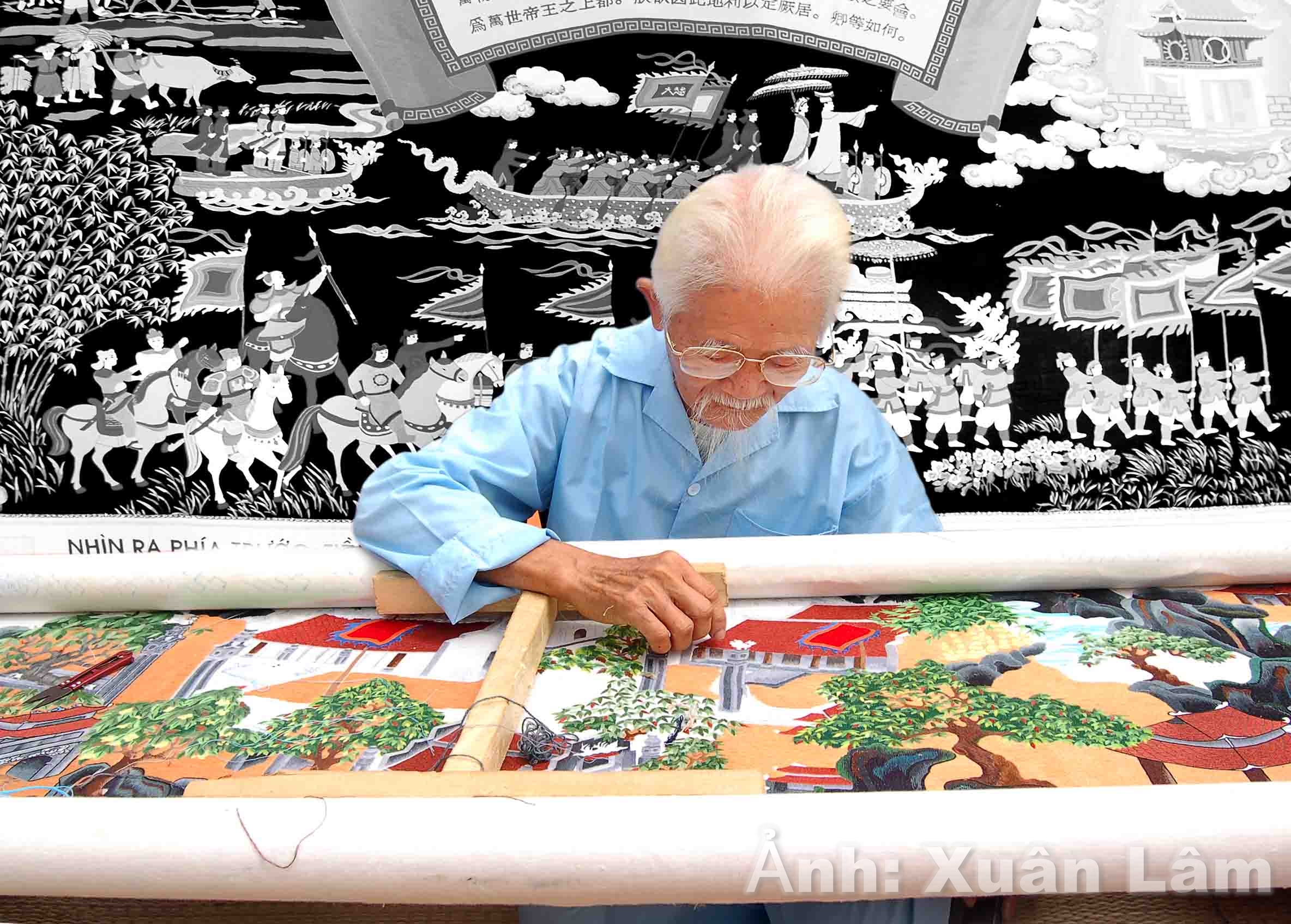 Thêu ren Văn Lâm – Nơi hội tụ tinh hoa nghề thêu ren truyền thống