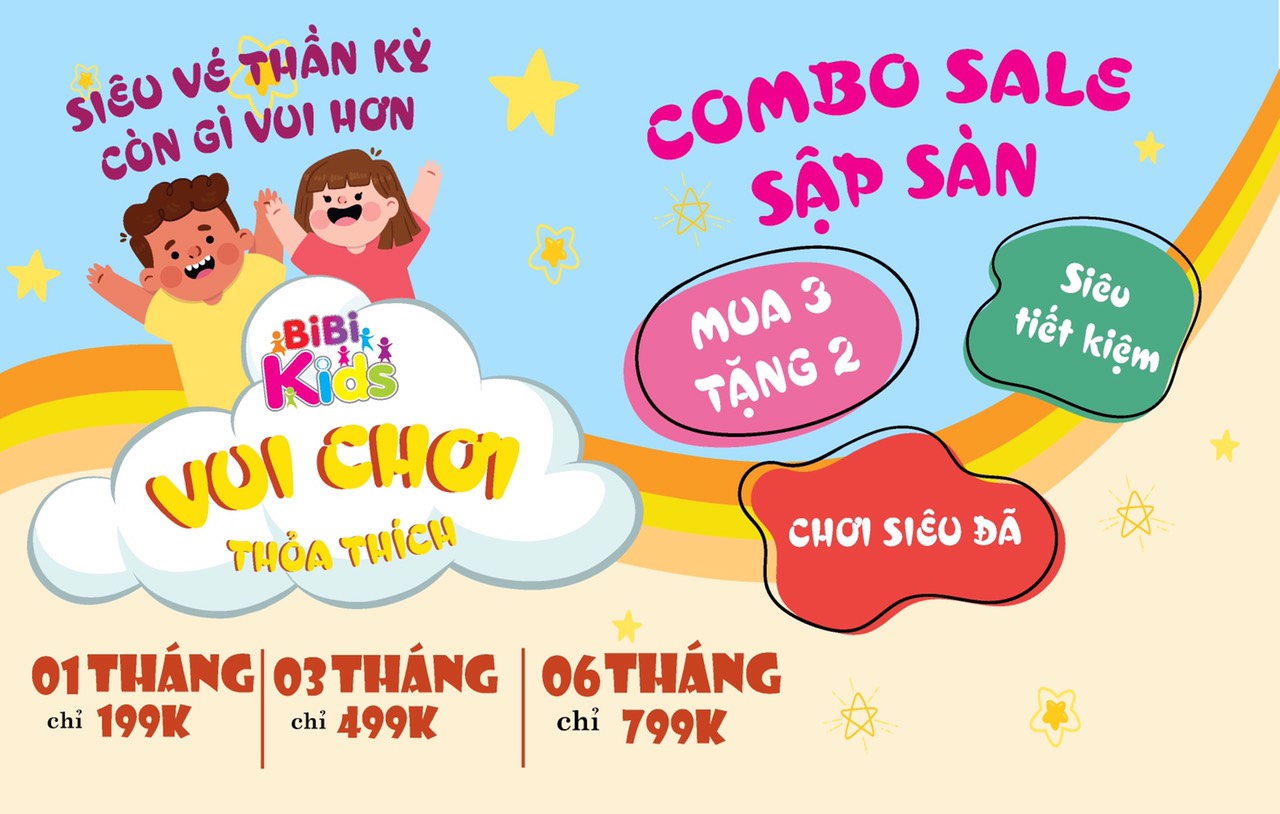 Khu vui chơi Bibi Kids Vĩnh Trụ